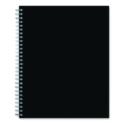 Enterprise Monthly Planner, 10 x 8, Black Cover, 12-Month (Jan to Dec): 2025