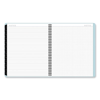 Contemporary Lite Monthly Planner, 11 x 9.5, Light Blue Cover, 12-Month (Jan to Dec): 2025