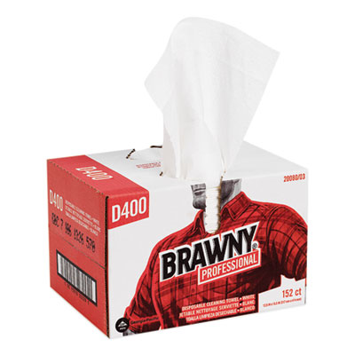 Premium DRC Wipers, Paper, 1-Ply, 12.5 x 16.75, White, 152/Box