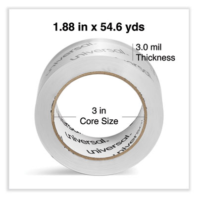 Heavy-Duty Acrylic Box Sealing Tape, 3