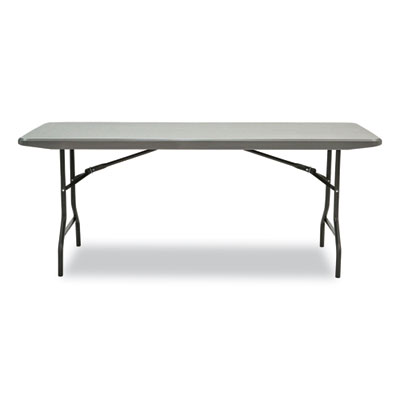 IndestrucTable Commercial Folding Table, Rectangular, 72