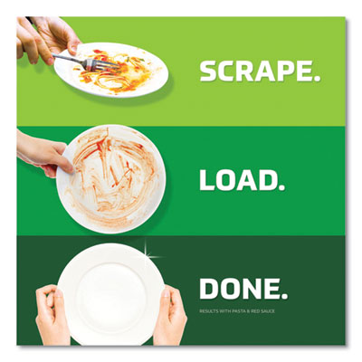 Platinum Plus ActionPacs Dishwasher Detergent Pods, Fresh Scent, 20.7 oz Tub, 38/Tub, 6/Carton