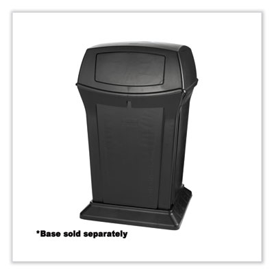 Ranger Fire-Safe Container, 45 gal, Structural Foam, Black