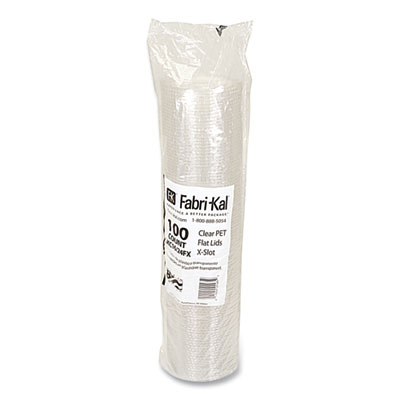 Greenware Cold Drink Lids, X-Slot, Fits 16 oz to 24 oz Cup, Clear, 1,000/Carton