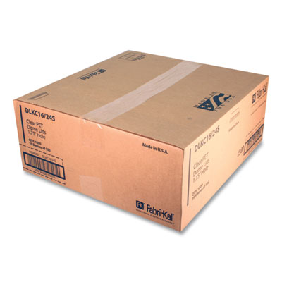 Greenware Cold Drink Lids, Fits 16 oz to 24 oz, Clear, 1,000/Carton