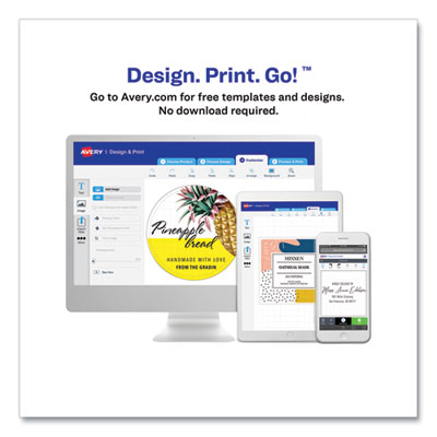 Round Labels, Inkjet Printers, 2