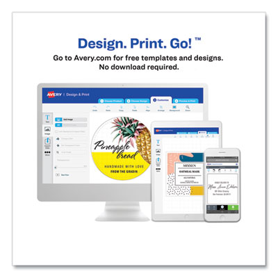 Rectangle Labels, Inkjet/laser Printers, 7.85 X 1.75, Textured White, 5/sheet, 10 Sheets/pack