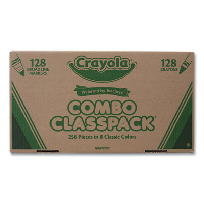 Crayola® Crayons and Markers Combo Classpack®
