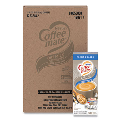Coffee mate® Plant-Based Oat Milk Liquid Creamers