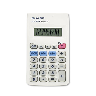 Sharp® EL233SB Pocket Calculator