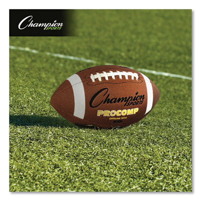 Champion Sports Pro Composite Football, Official Size, Brown (CSICF100) CSICF100