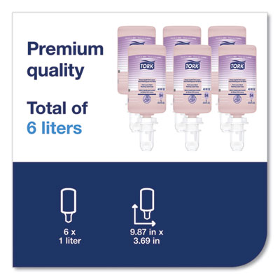 Luxury Liquid Soap Refill, Soft Rose Scent, 1 L, 6/Carton