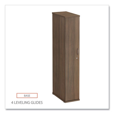 Alera Valencia Series Wardrobe, 11.88w x 22.78d x 65h, Modern Walnut
