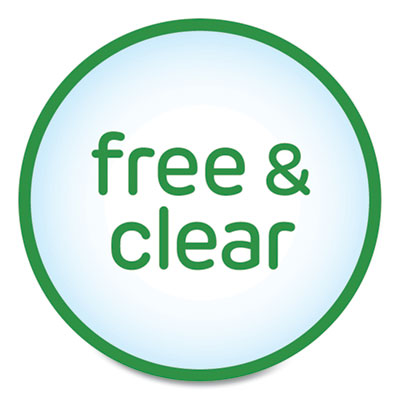 HE Compatible Liquid Detergent, Unscented, 640 Loads, Free and Clear Scent, 5 gal Jug