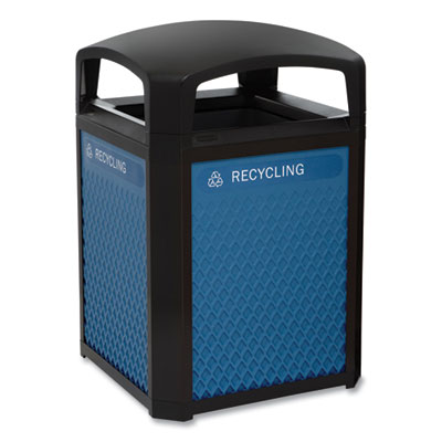 Medium Prelabeled Recycled Waste Panels for Tailor and Landmark Series Containers, 20.72