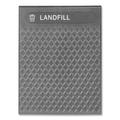 Medium Prelabeled Landfill Waste Panels for Tailor and Landmark Series Containers, 20.72