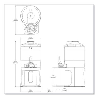 BUNN ThermoFresh Server, 128 oz, Silver/Black (BUN427000200) BUN427000200