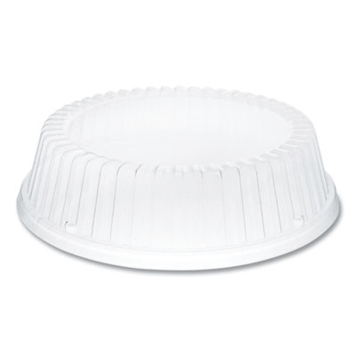 Dart Dome Covers for Dinnerware, For 9" Foam Plates, Clear, Plastic, 125/Bag, 4 Bags/Carton (DCCCL9P) DCCCL9P