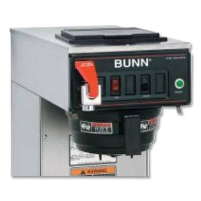 BUNN CWTF-DV-TC Dual Volt Thermal Carafe System, 12 Cups, Silver/Black (BUN230010069) BUN230010069