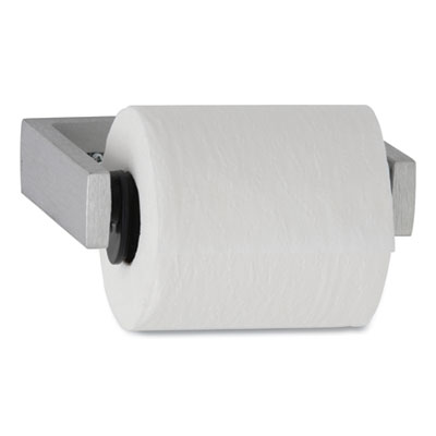 Bobrick Toilet Tissue Dispenser for Single Roll, 6.5 x 4 x 1, Gray (BOB273) BOB273