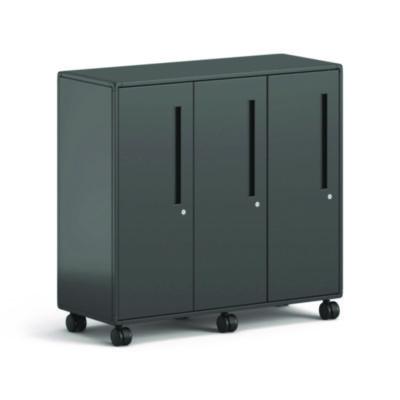 Class-ifi Tote Storage Cabinet, Three-Wide, 46.63
