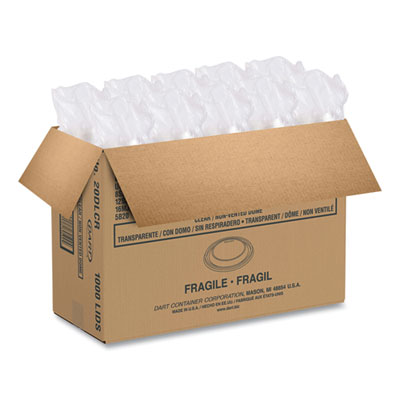 LID,DOME,F/20OZ,FOAM,CLR