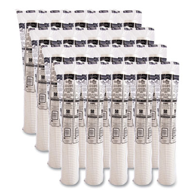 Bare Eco-Forward Recycled Content PCF Paper Hot Cups, 16 oz, Green/White/Beige, 1,000/Carton