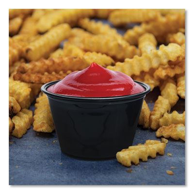 CUP,PRTN,4OZ,PLAS,BK