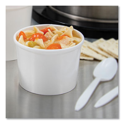 Flexstyle Double Poly Paper Containers, 12 oz, 3.6