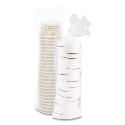 Flexstyle Double Poly Food Combo Packs, 8 oz, Symphony, Paper, 25/Pack, 10 Packs/Carton