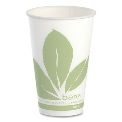 SOLO® Bare Eco-Forward Waxed Paper Cold Cups