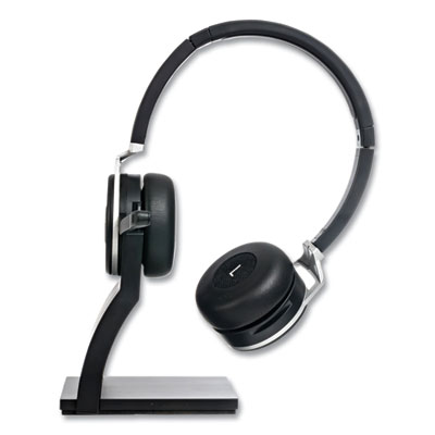 ZuM BT Prestige Combo Binaural Over The Head Headset with USB Dongle, Black