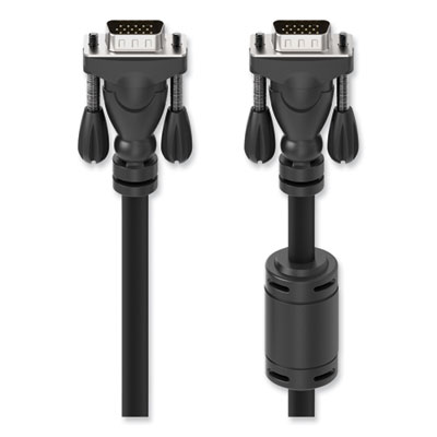 Belkin Pro Series High Integrity VGA Monitor Cable, 10 ft, Black (BLKF3H98210) BLKF3H98210