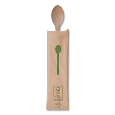 Wood Cutlery, General Purpose Spoon, Natural, 500/Carton