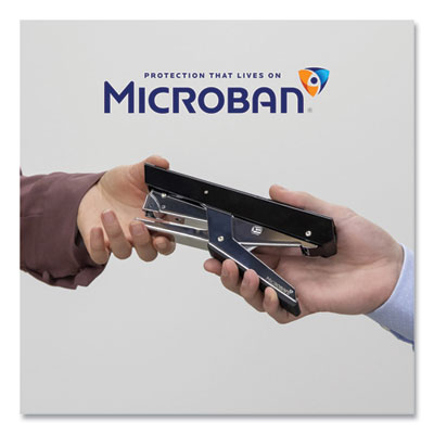 LX890 Handheld Plier Stapler with Antimicrobial Protection, 40-Sheet Capacity, 0.25