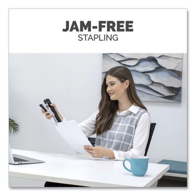 LX890 Handheld Plier Stapler with Antimicrobial Protection, 40-Sheet Capacity, 0.25