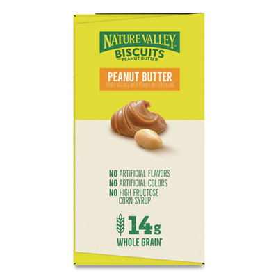 Biscuits, Peanut Butter, 1.35 oz Packet, 16/Box