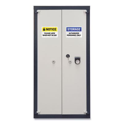 Avery Surface Safe ID Labels, 4 x 6, White, 2/Sheet, 50 Sheets/Box (AVE61505) AVE61505