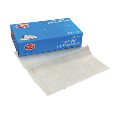 Interfolded Dry Waxed Paper Deli Sheets, 10.75 x 10, 500/Box, 12 Boxes/Carton