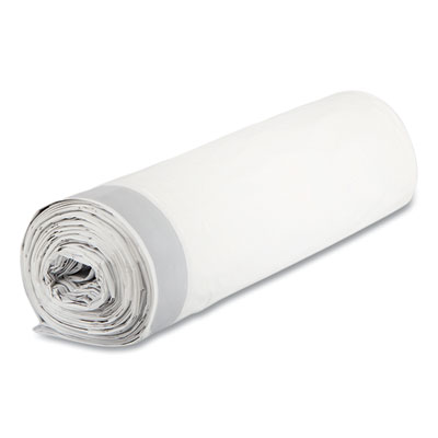 Draw-Tuff Institutional Draw-Tape Can Liners, Drawstring, 55 gal, 1.9 mil, 42.5