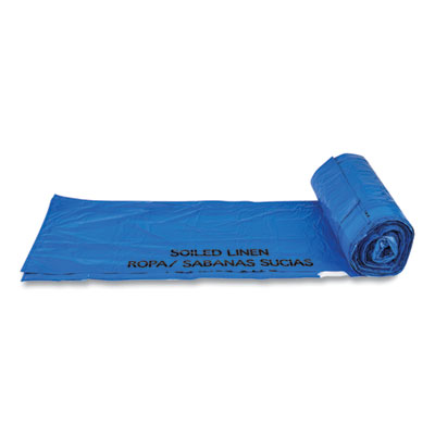 Draw-Tuff Institutional Draw-Tape Can Liners, Drawstring, 30 gal, 1 mil, 30.5