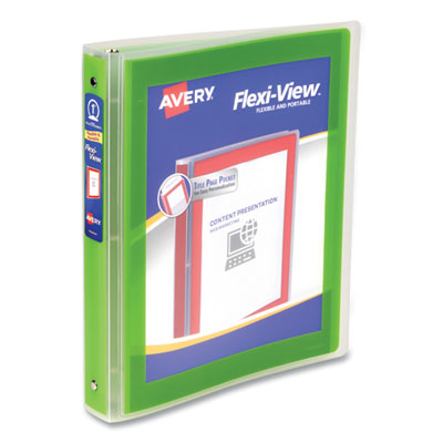 Avery® Flexi-View® Binder with Round Rings
