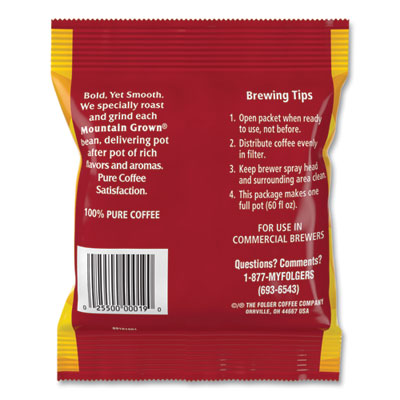 Black Silk Ground Coffee Fraction Pack, 1.4 oz Packet, 42/Carton