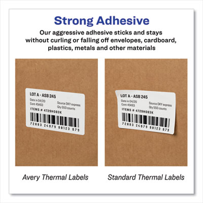 Multipurpose Thermal Labels, 4 x 2.94, 300/Roll, 1 Roll/Box
