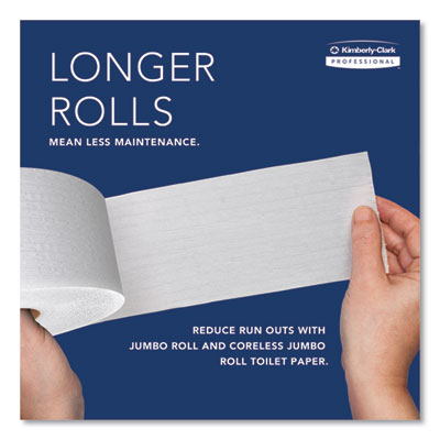 JRT Jr. Escort Jumbo Roll Bath Tissue Dispenser, 16 x 5.75 x 13.88, Pearl White