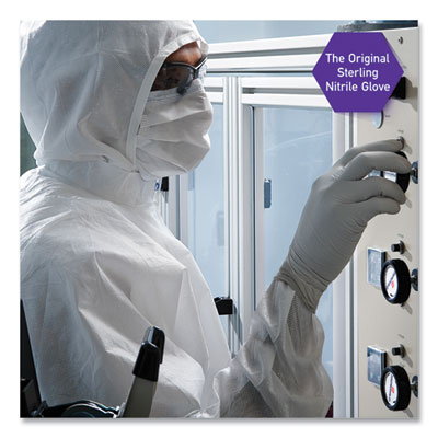 GLOVES,NITRILE, MED,GY