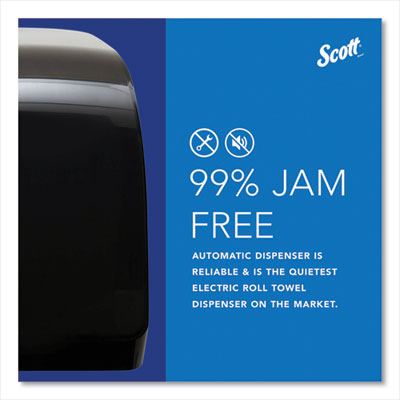 Pro Electronic Hard Roll Towel Dispenser, 12.66 x 9.18 x 16.44, Smoke