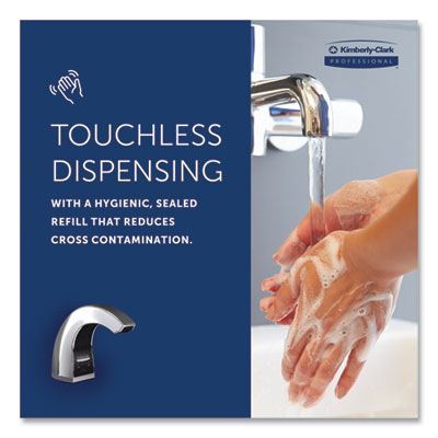 Touchless Counter Mount Skin Care Dispenser, 1.5 L, 2.12 x 4.25 x 5.56, Chrome