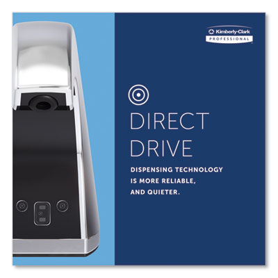 Touchless Counter Mount Skin Care Dispenser, 1.5 L, 2.12 x 4.25 x 5.56, Chrome