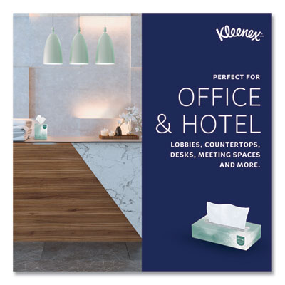 Naturals Facial Tissue for Business, Flat Box, 2-Ply, White, 125 Sheets/Box